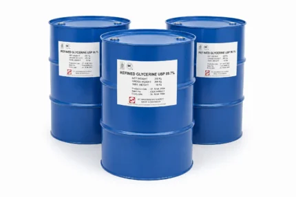 Sinarmas Refined Glycerine USP 99.7% in 250 kg Drums